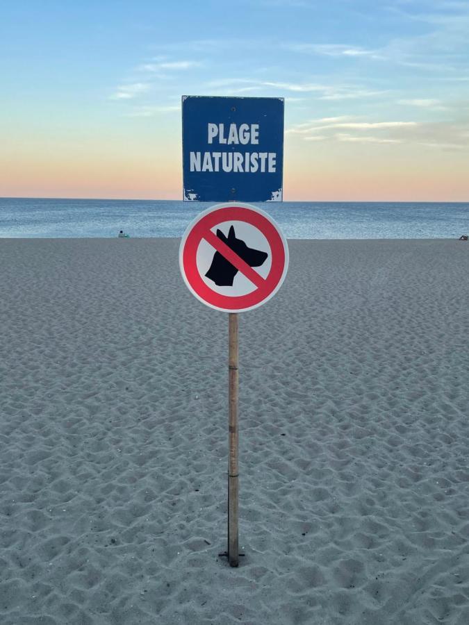 Ferienhaus In Residence Naturiste Direkt Am Strand Leucate Bagian luar foto